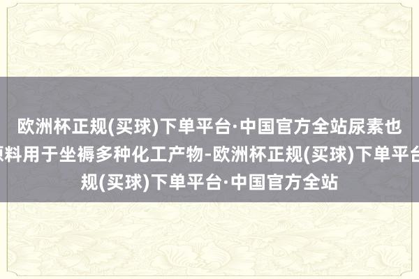 欧洲杯正规(买球)下单平台·中国官方全站尿素也在工业上当作原料用于坐褥多种化工产物-欧洲杯正规(买球)下单平台·中国官方全站