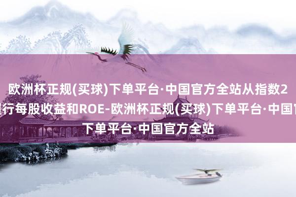 欧洲杯正规(买球)下单平台·中国官方全站从指数2023年履行每股收益和ROE-欧洲杯正规(买球)下单平台·中国官方全站